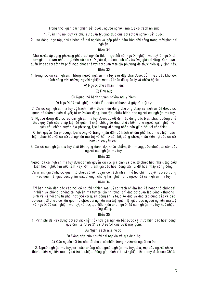 image for page Luật phòng chống Ma túy