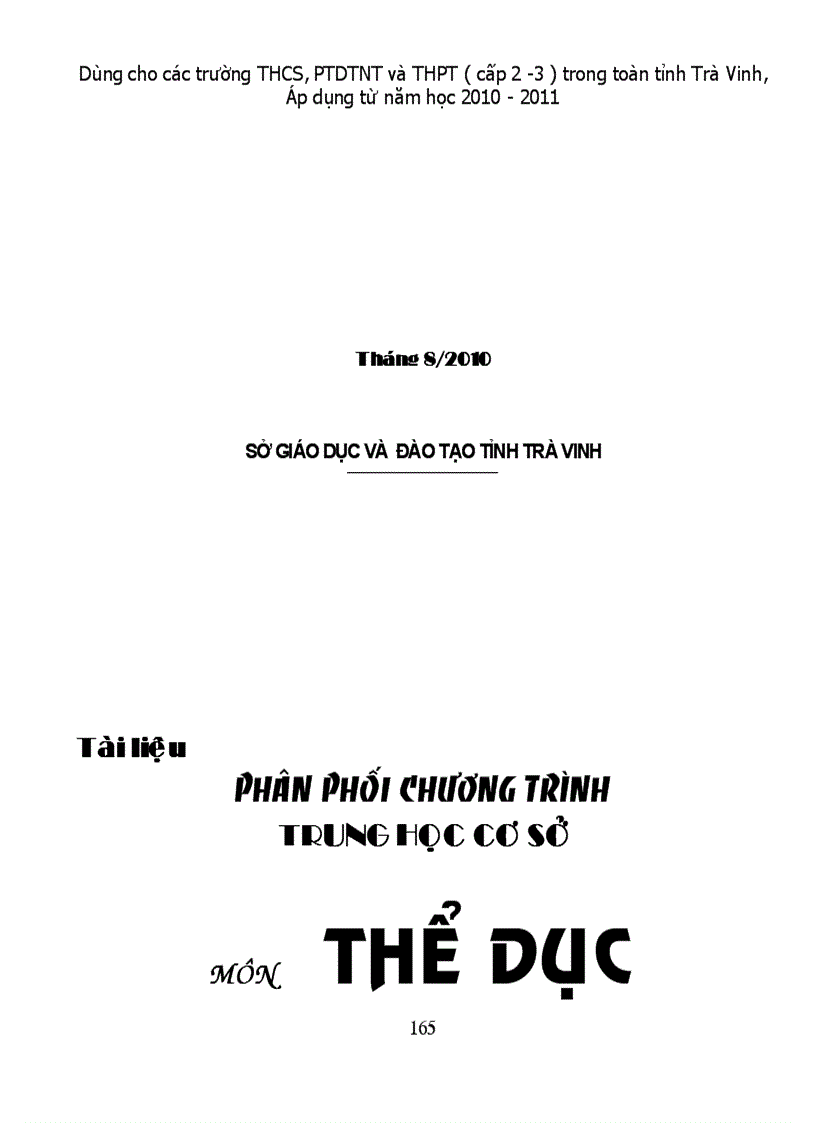 image for page Phan phoi chuong trinh 2010 2011