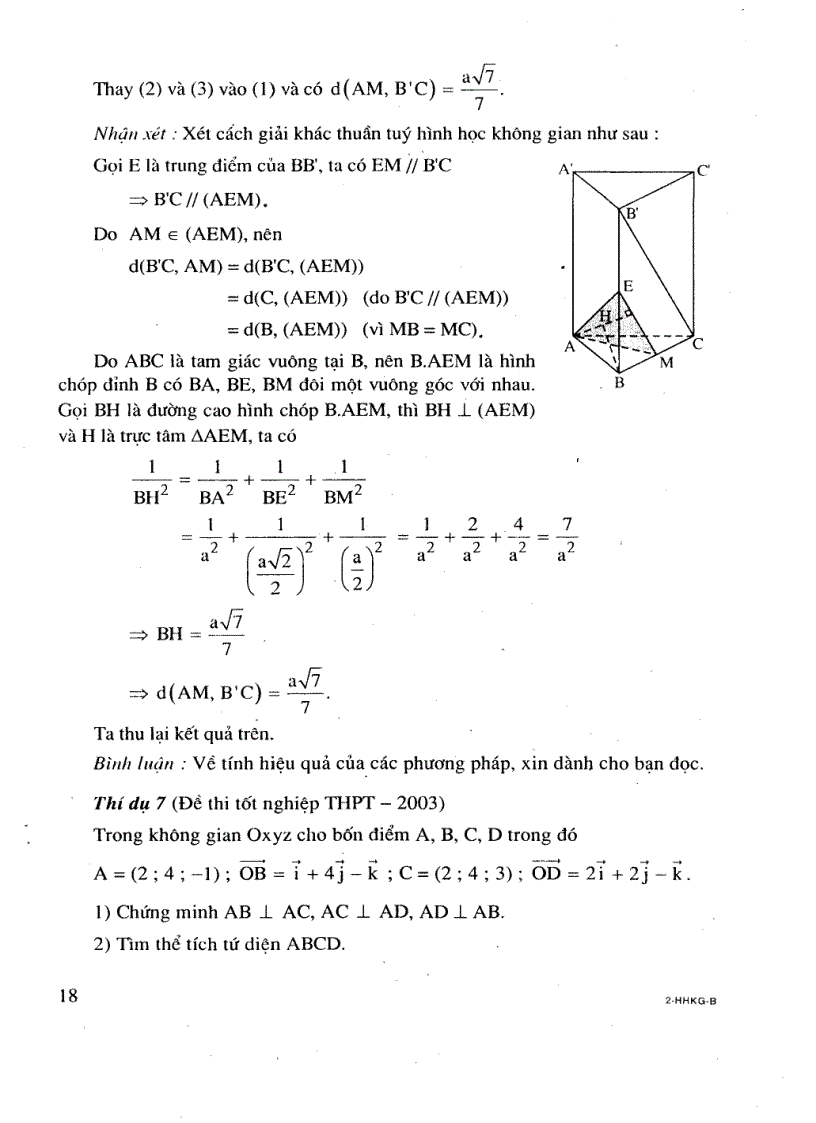 image for page Phương pháp toạ độ trong không gian