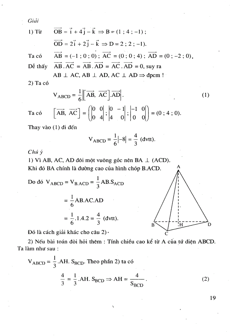 image for page Phương pháp toạ độ trong không gian