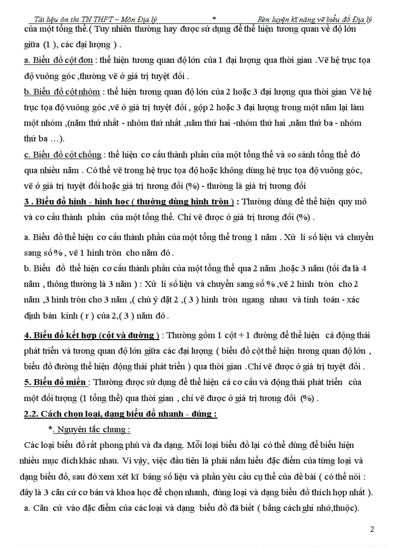 image for page Rèn kĩ năng vẽ biểu đồ địa lý