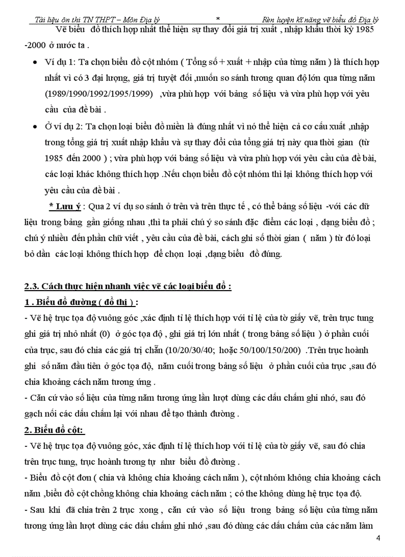 image for page Rèn kĩ năng vẽ biểu đồ địa lý