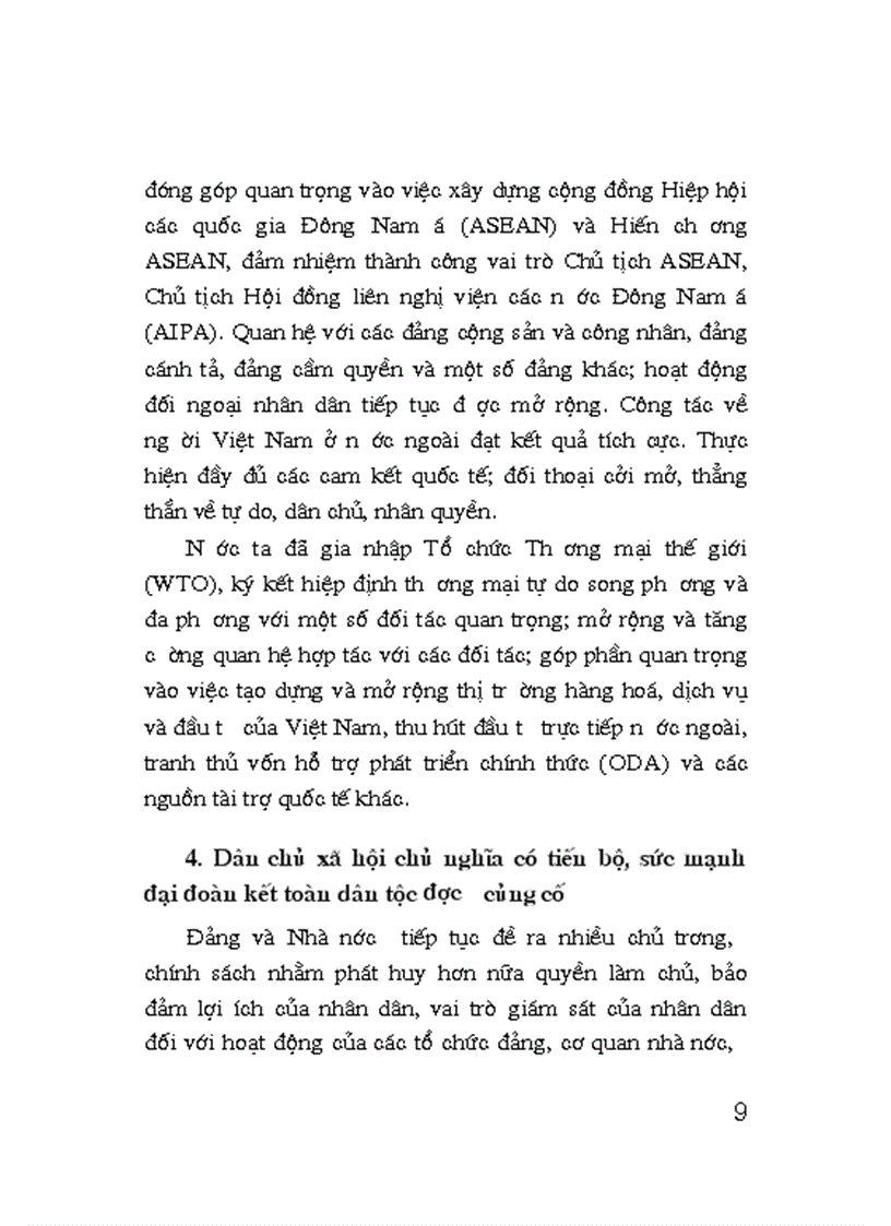 image for page Toan van bao cao chinh tri tai Dai hoi XI cua Dang