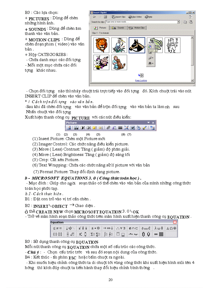 image for page Tự học tin học phần word