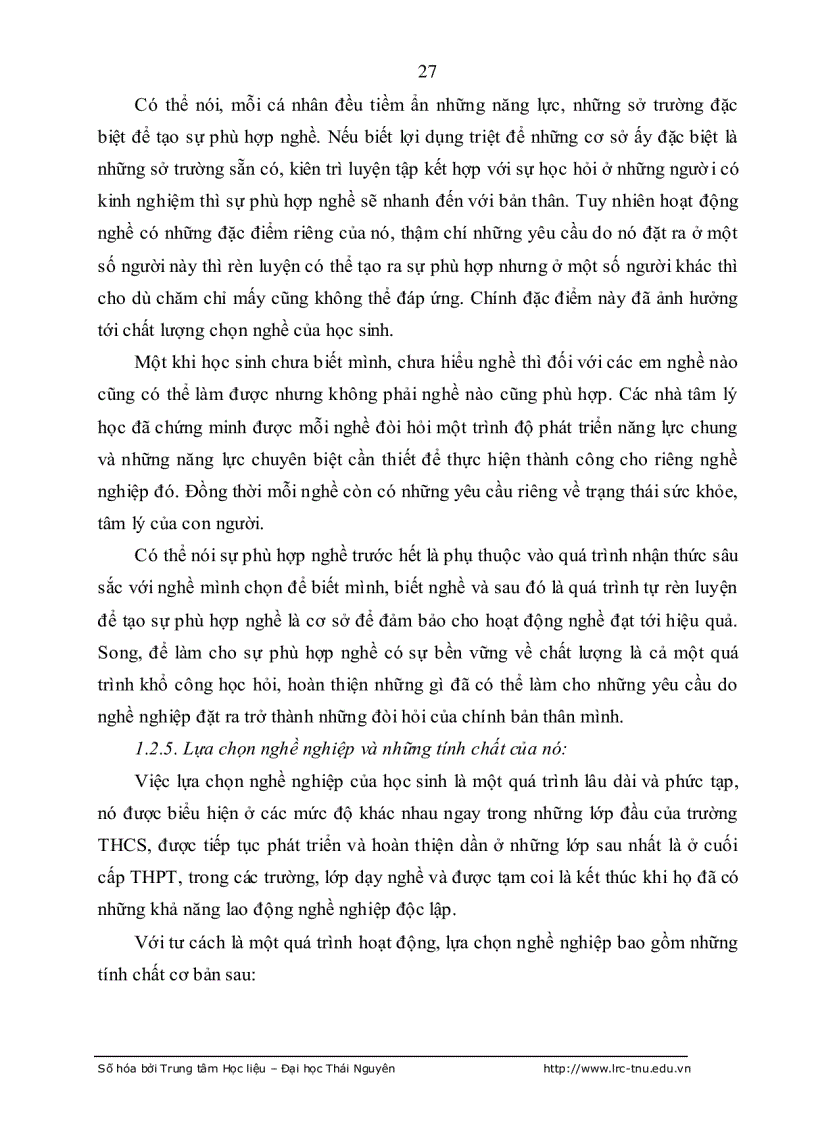 image for page Xu hướng lựa chọn nghề nghiệp của HS lớp 12 dưới ảnh hưởng của nền kinh tế thị trường