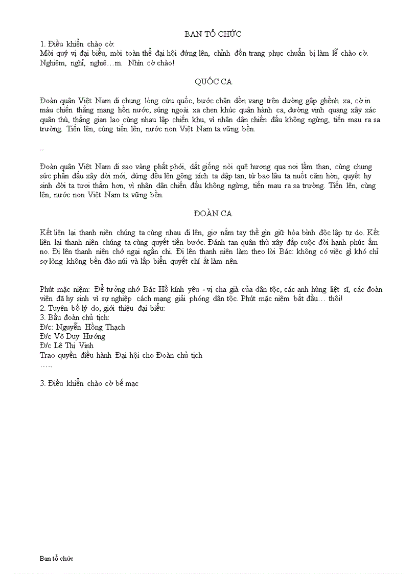 image for page Ban tổ chức