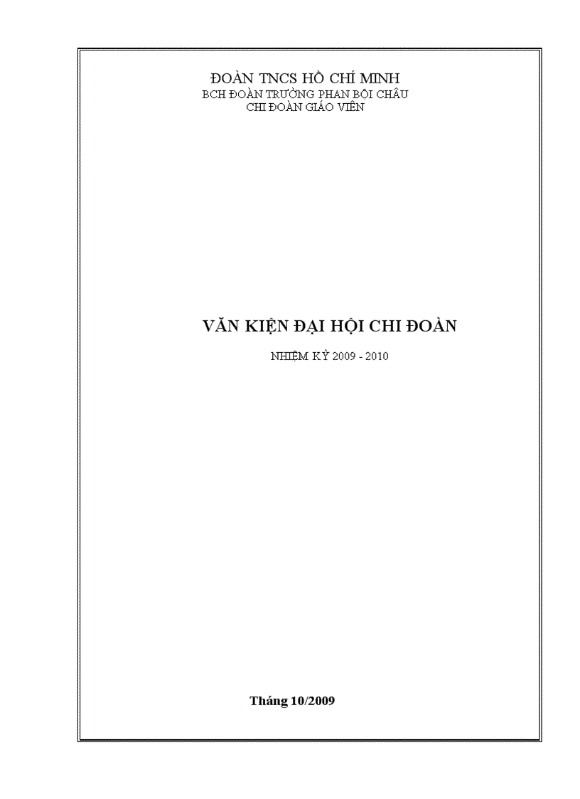 image for page Bìa văn kiện đại hội