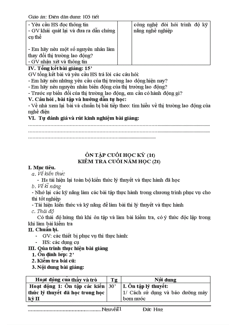 image for page Giáo án điện dân dụng 105 tiết