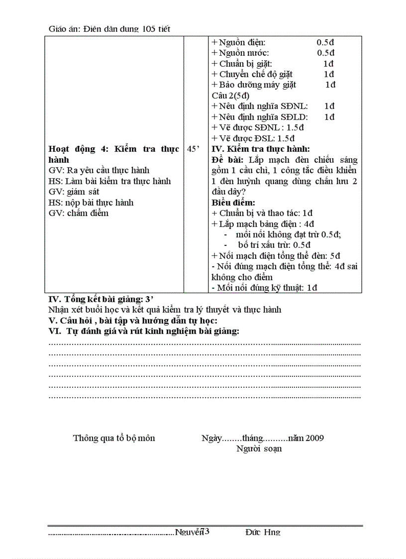 image for page Giáo án điện dân dụng 105 tiết