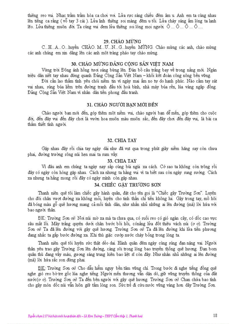 image for page 217 bài hát Đoàn Đội Sinh viên