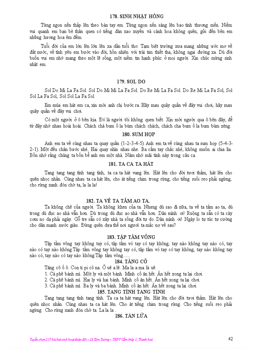 image for page 217 bài hát Đoàn Đội Sinh viên