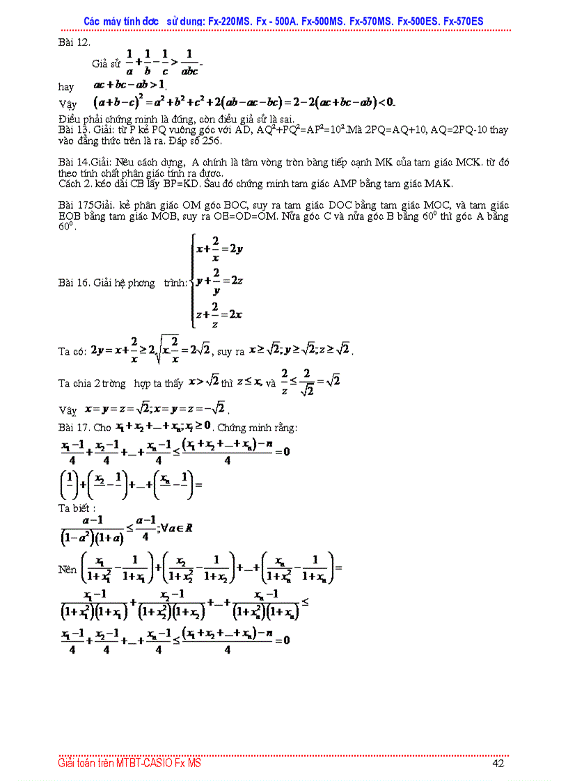image for page 750 bài toán casio có đáp án