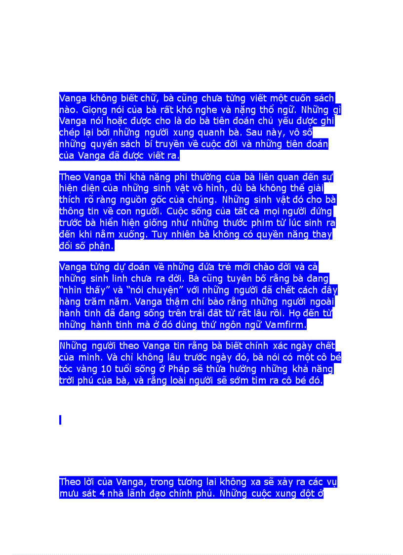 image for page Chiến Tranh thế giới thứ 3 bùng nổ với dự đoán của nhà tiên tri Vanga