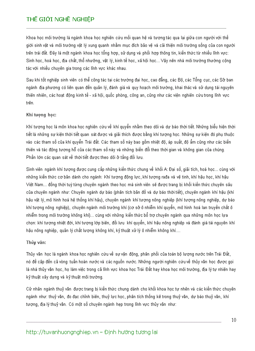 image for page Chọn nghề