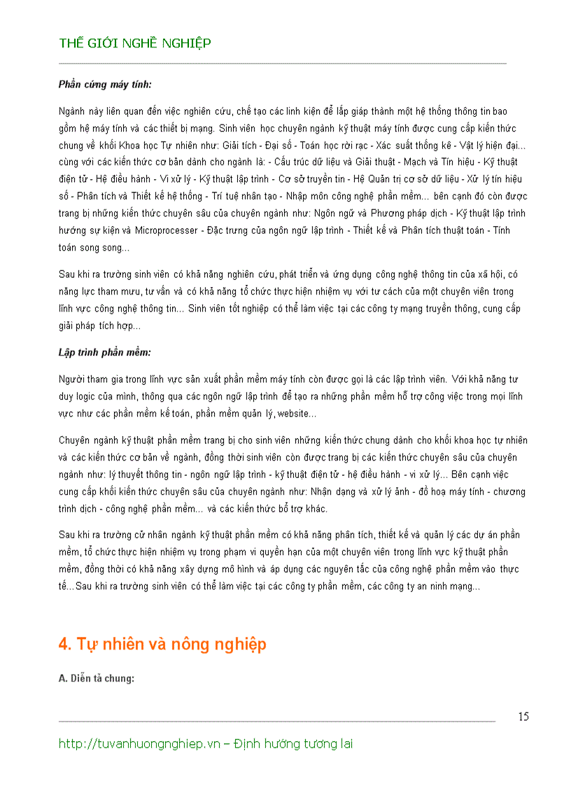 image for page Chọn nghề