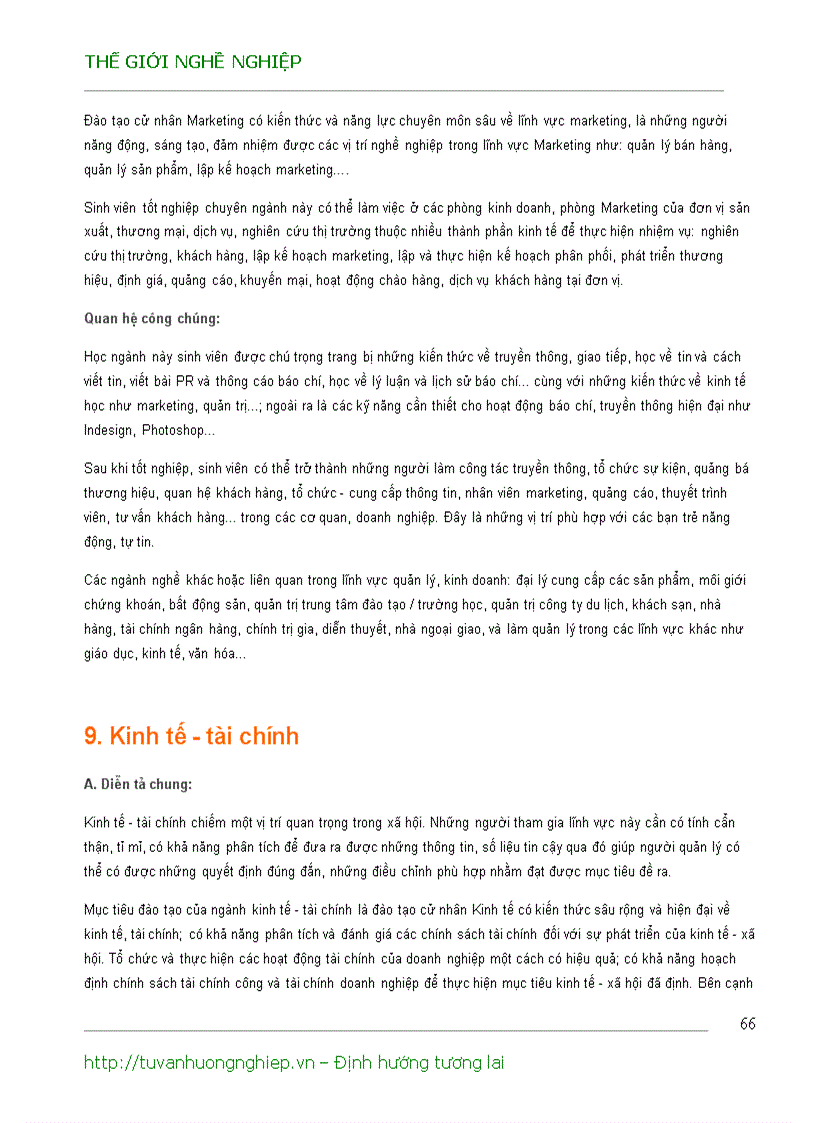 image for page Chọn nghề