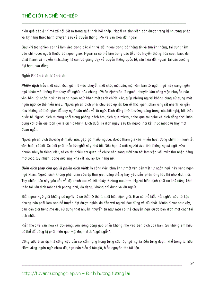 image for page Chọn nghề