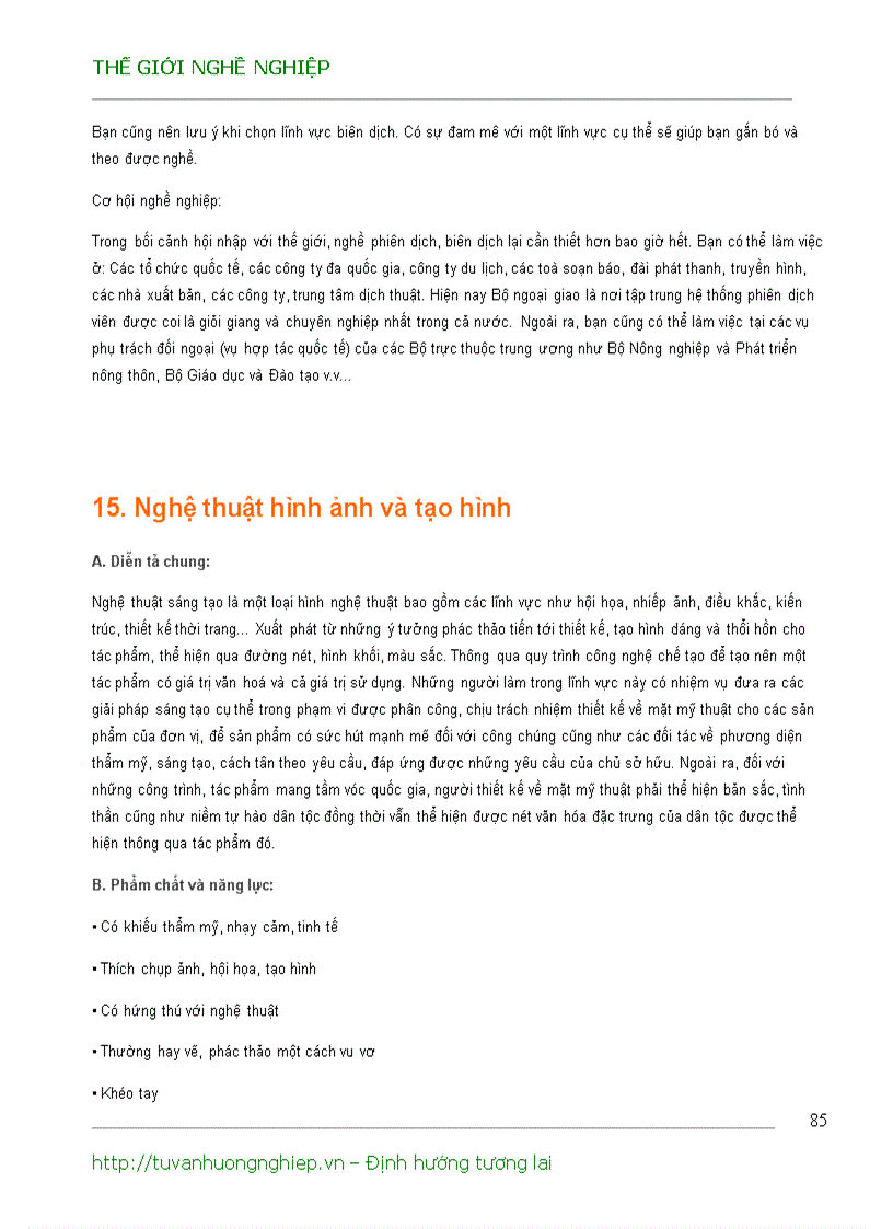 image for page Chọn nghề