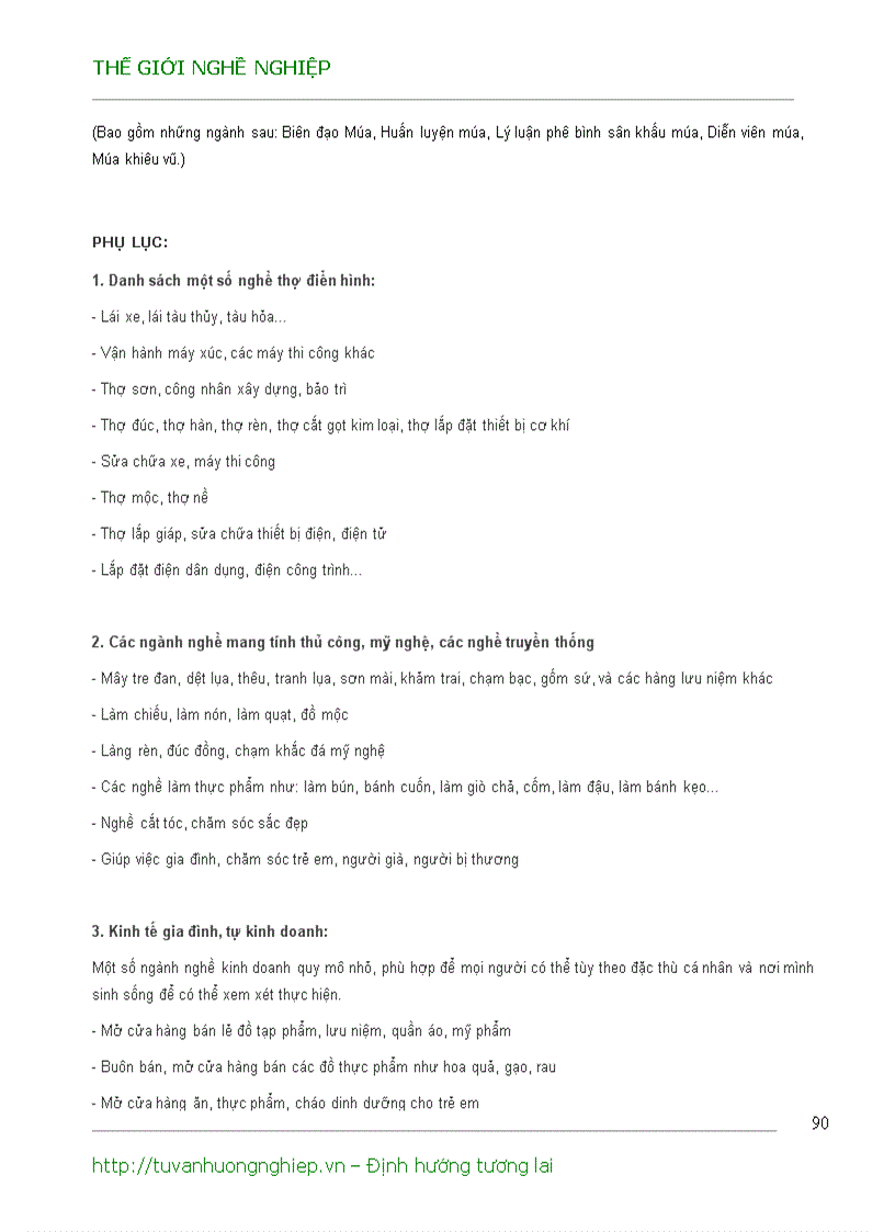 image for page Chọn nghề