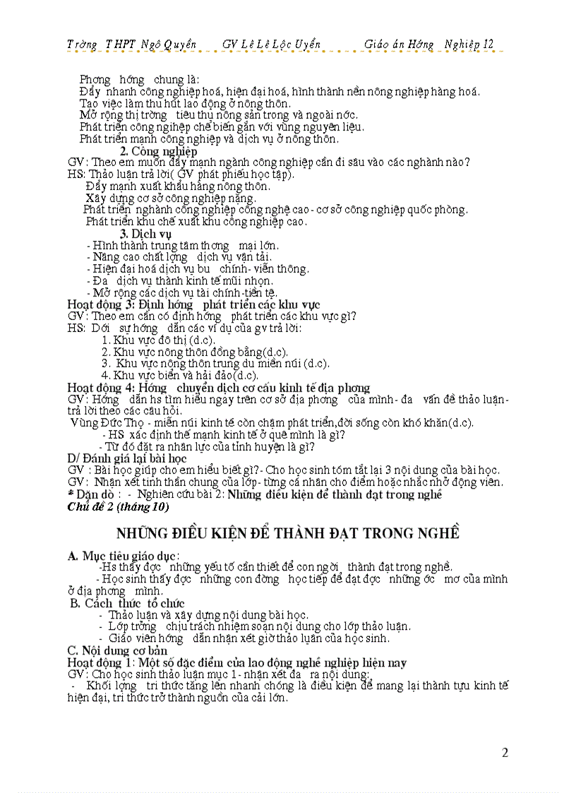 image for page Giáo án GDHN 12 đầy đủ