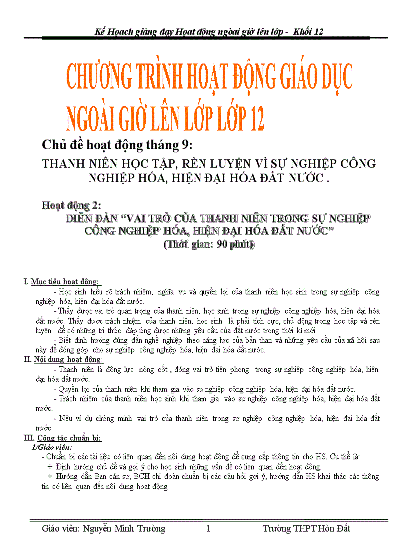 image for page Giao an HDNGLL K12