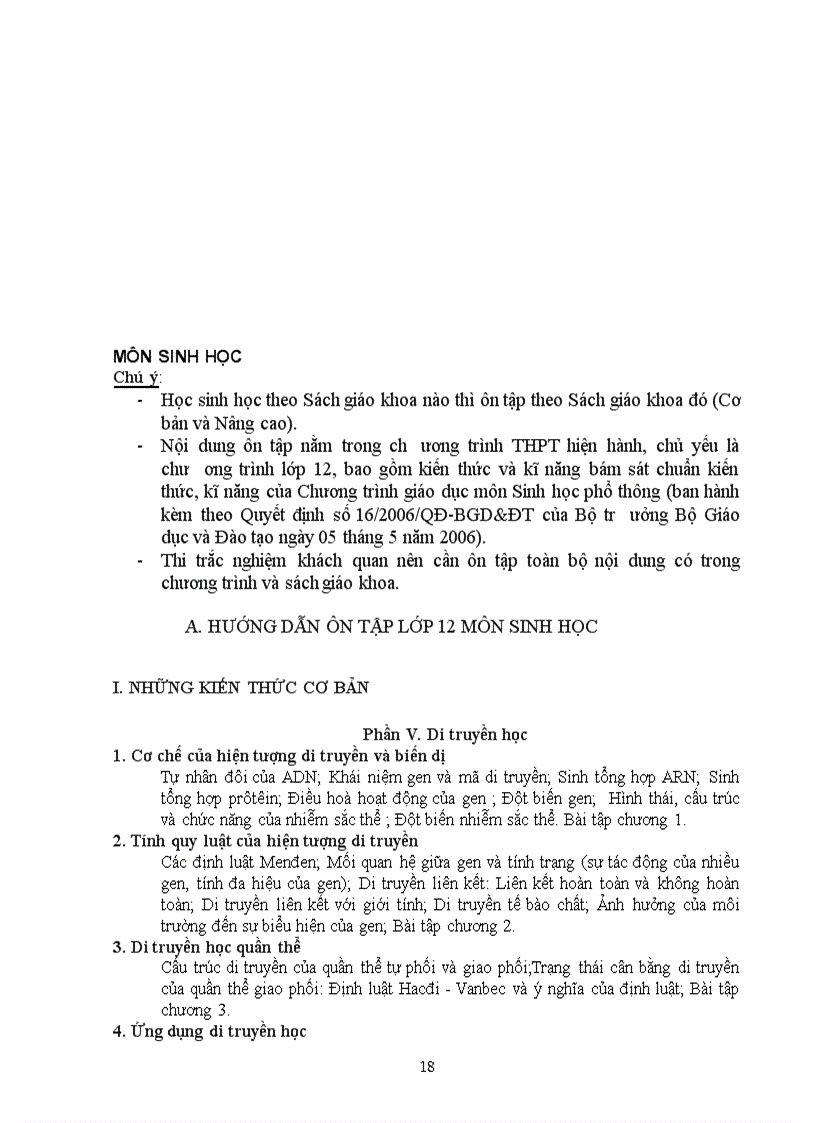 image for page Hướng dẫn ôn thi tôt nghiệp năm 2009