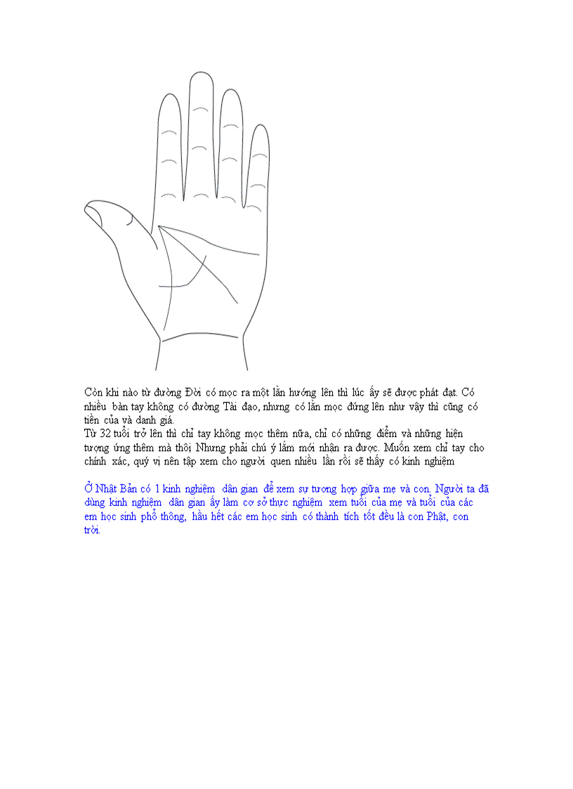 image for page Hướng nghiệp bằng cách xem chỉ tay