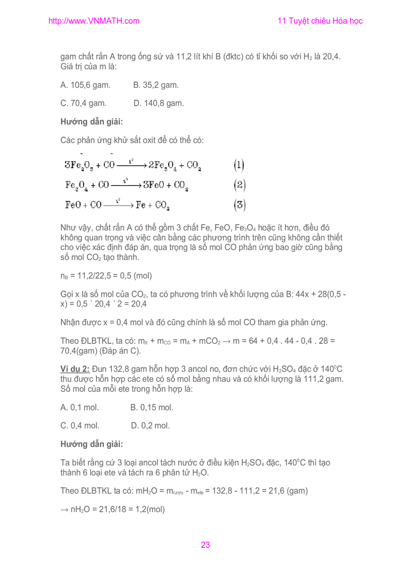 image for page Kỹ năng giải BT hóa