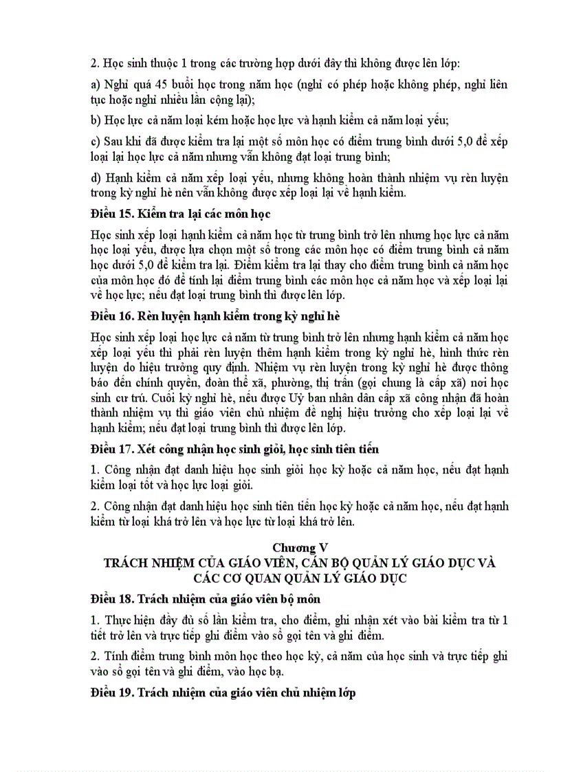 image for page Quy che 40 cua Bo giao duc v dao tao