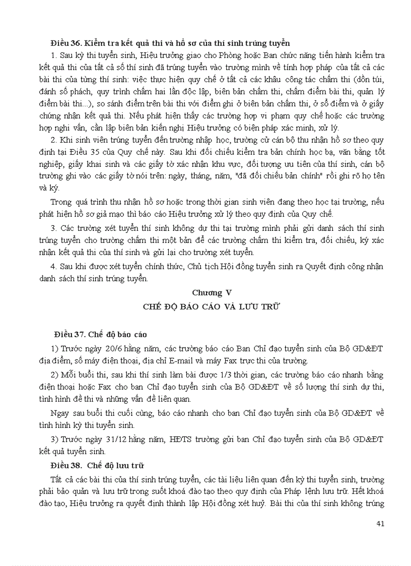 image for page Quy che tuyen sinh dh cd nam 2012 nth