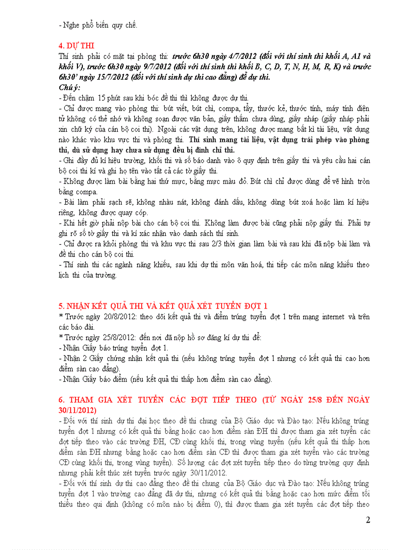 image for page Thong tin moi ve tuyen sinh dh cd nam 2012 15 2 nth