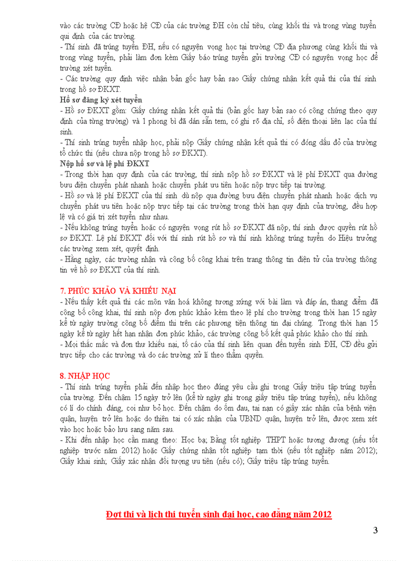 image for page Thong tin moi ve tuyen sinh dh cd nam 2012 15 2 nth