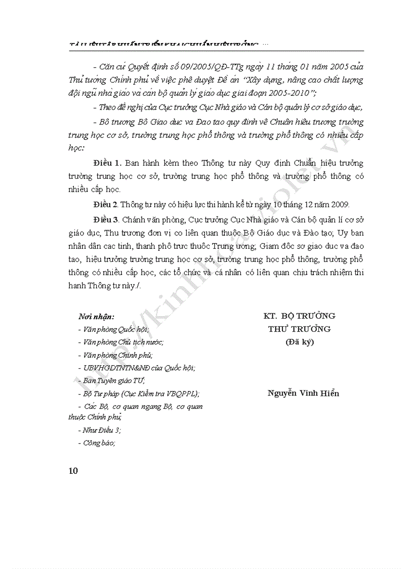 image for page TL tập huấn triển khai chuẩn hiệu trưởng