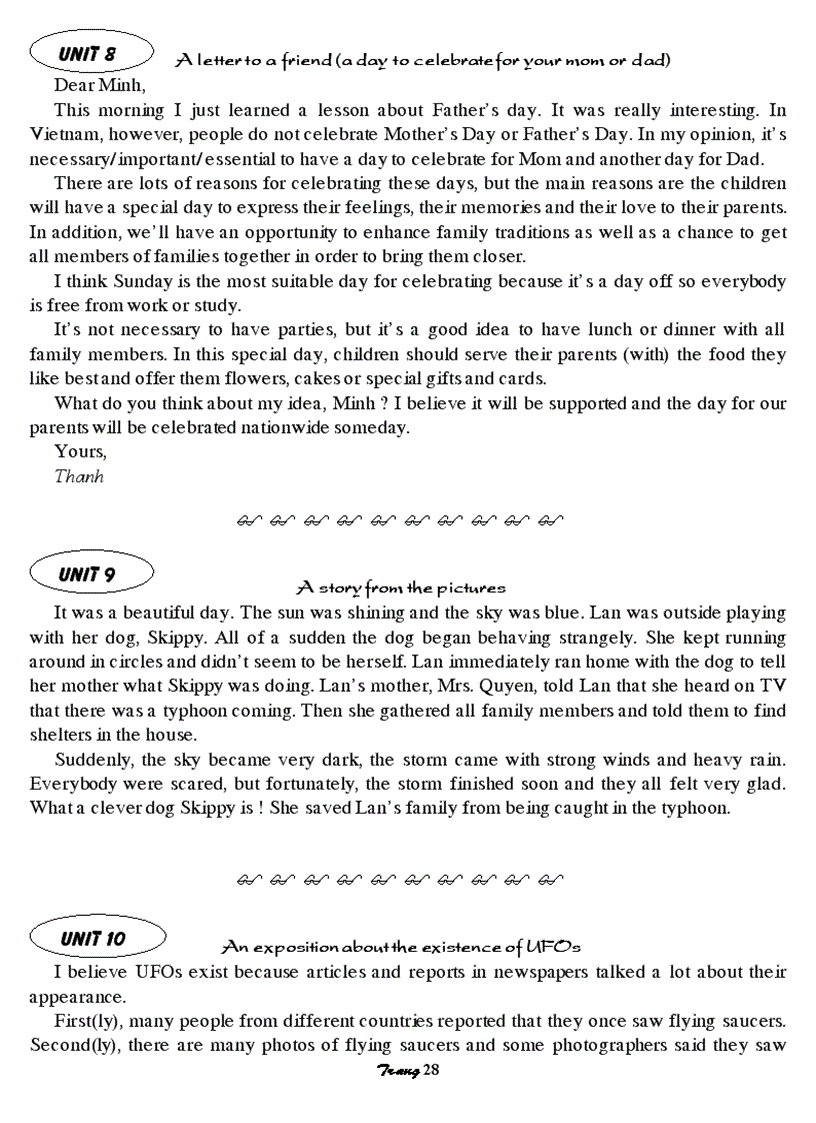image for page Vocabulary grade 9