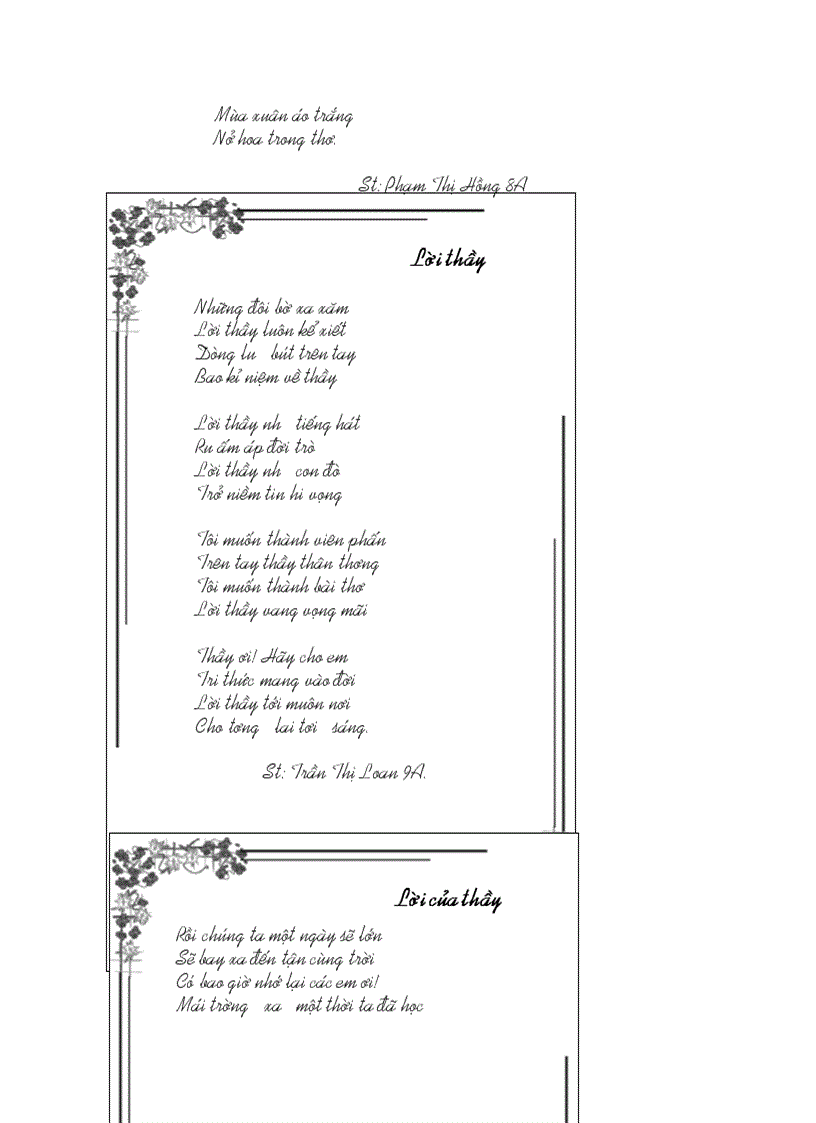 image for page 100 BàI ThƠ Về ThẦy Cô