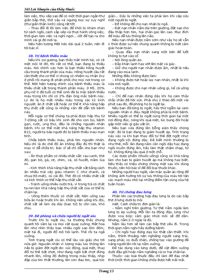 image for page 365 lời khuyên của Thầy thuốc