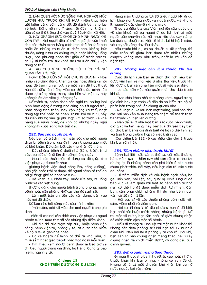 image for page 365 lời khuyên của Thầy thuốc