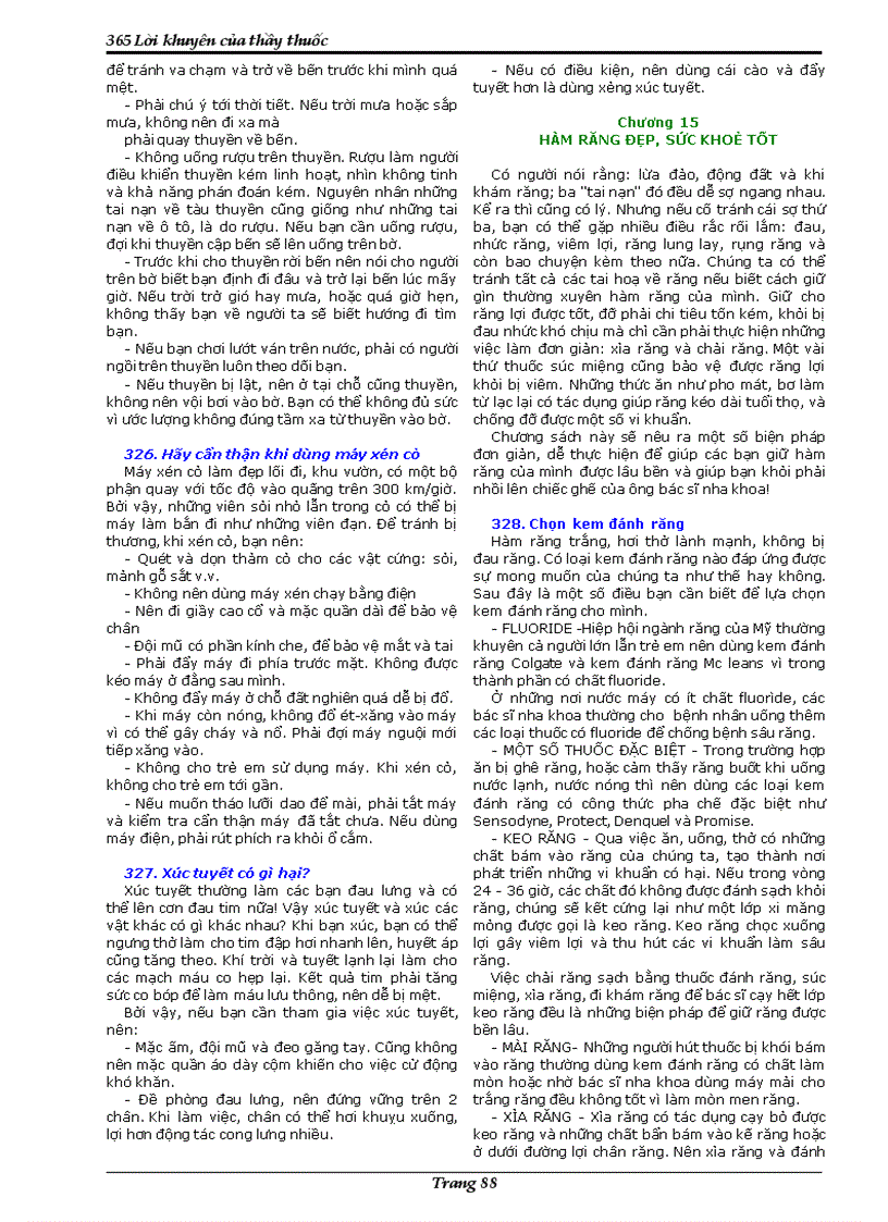 image for page 365 lời khuyên của Thầy thuốc