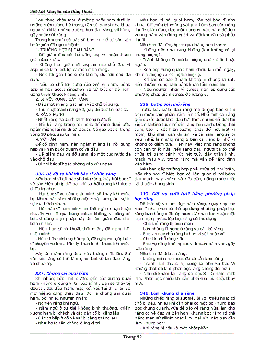 image for page 365 lời khuyên của Thầy thuốc