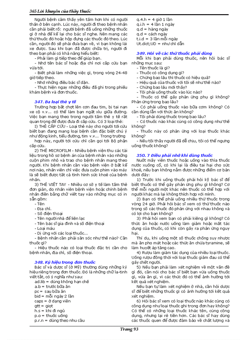 image for page 365 lời khuyên của Thầy thuốc