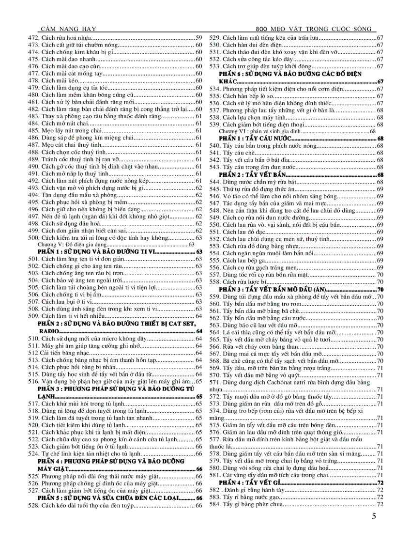 image for page 800 mẹo trong cuộc sống