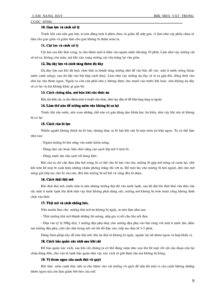 image for page 800 mẹo trong cuộc sống