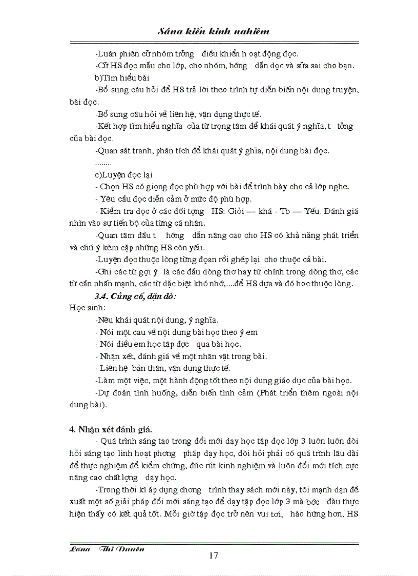 image for page Dạy tập đọc lớp 3