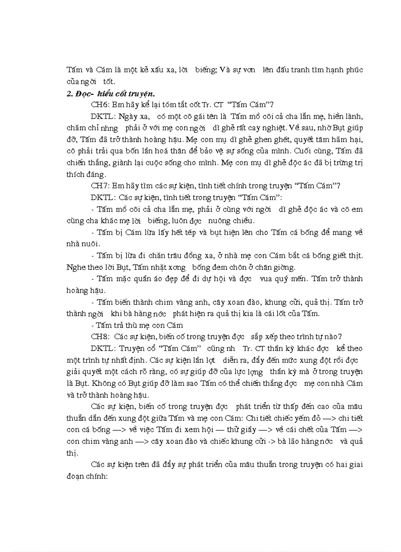 image for page Đọc hiểu truyện Tấm Cám