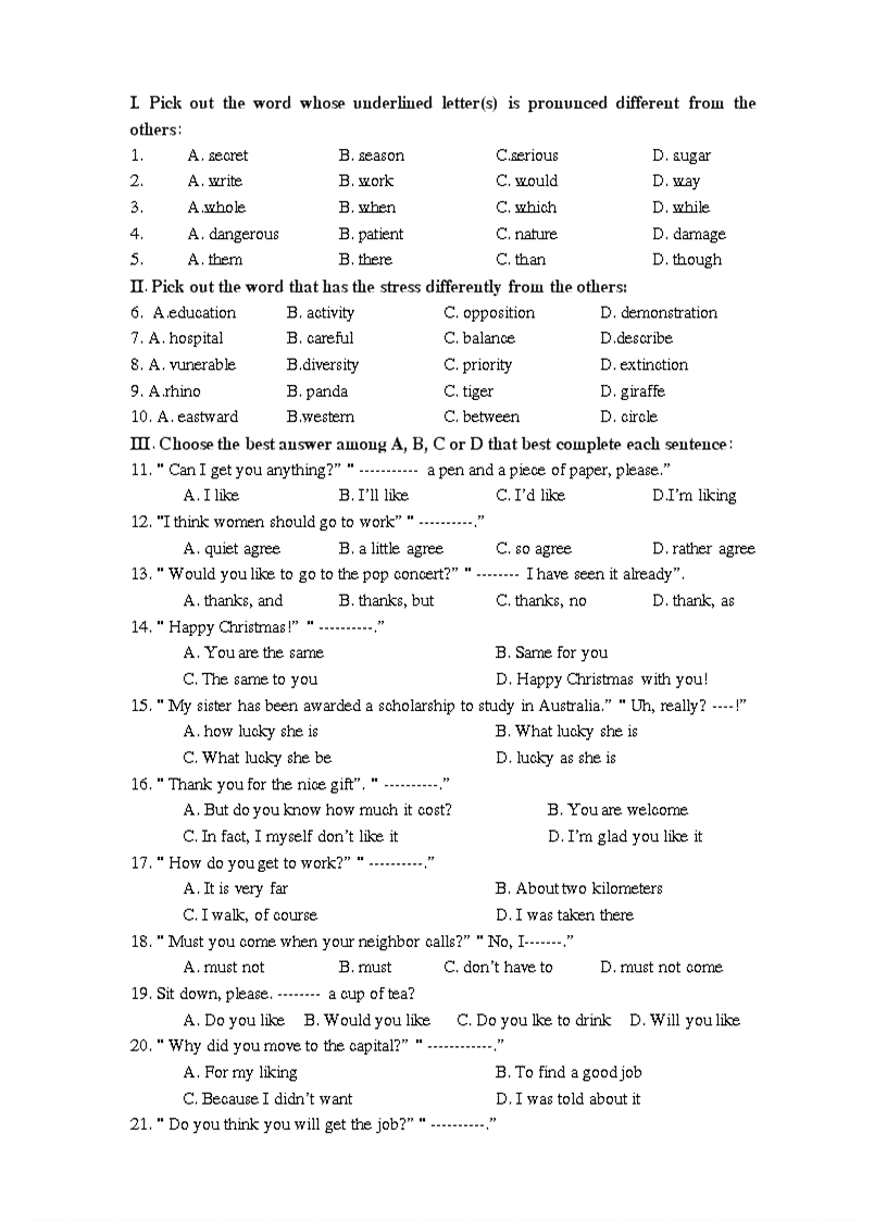 image for page Giao an tieng anh 12