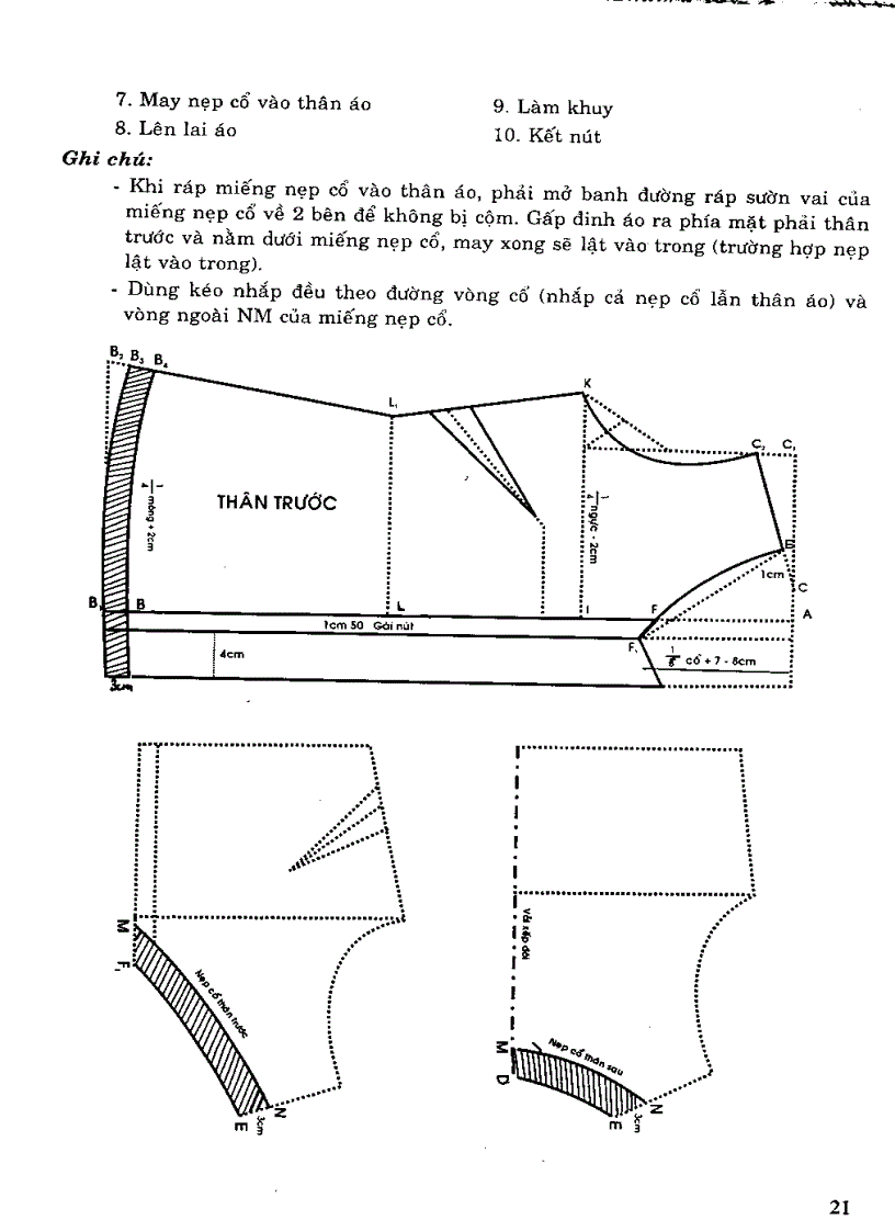 image for page Giáo trình dạy cắt may