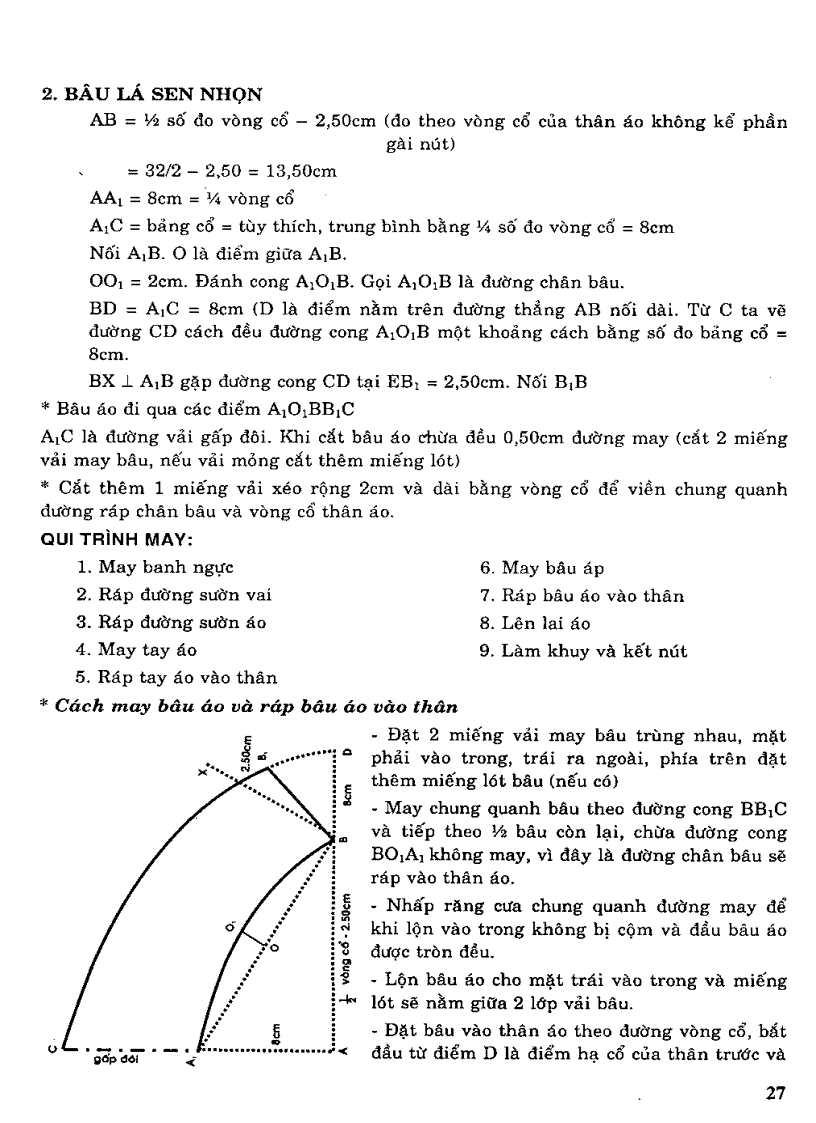 image for page Giáo trình dạy cắt may