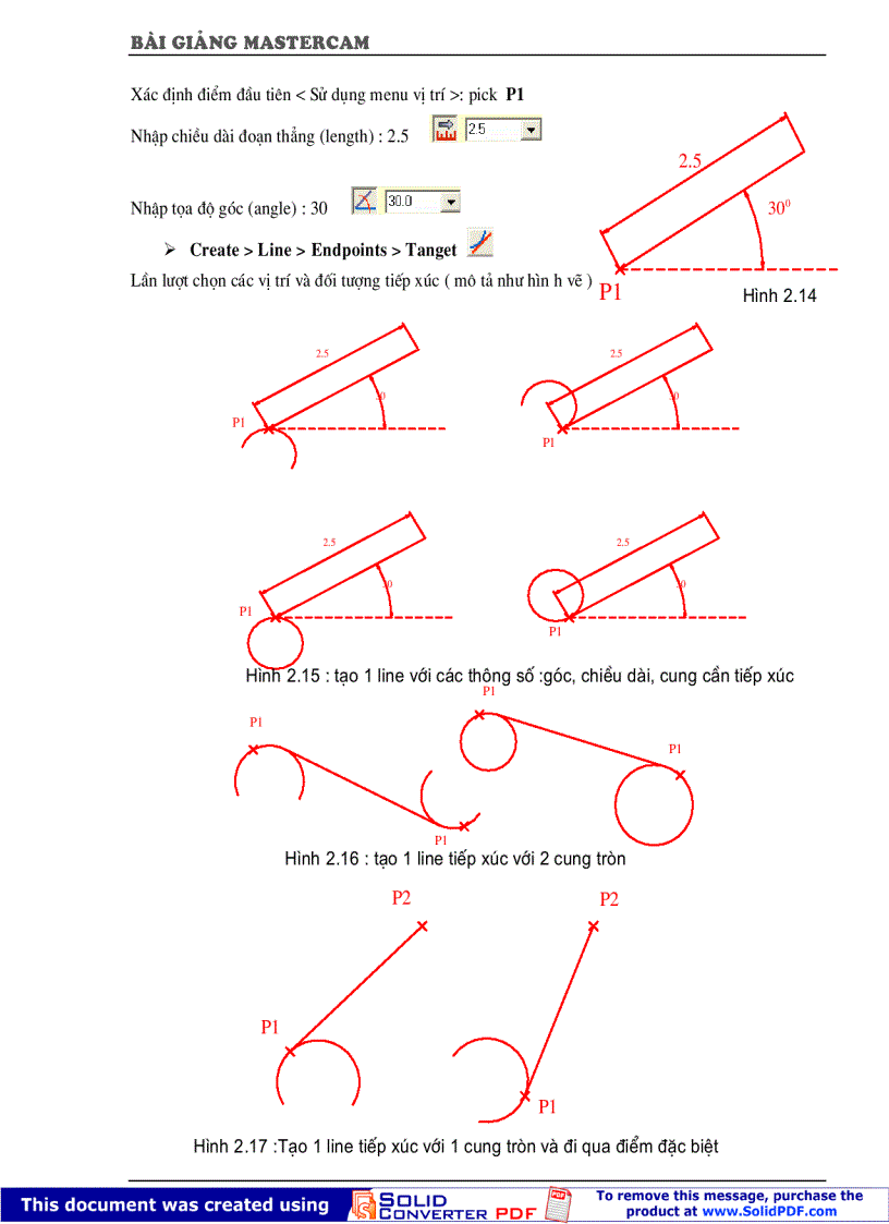 image for page Giao trinh MasterCAM X Vietnamese