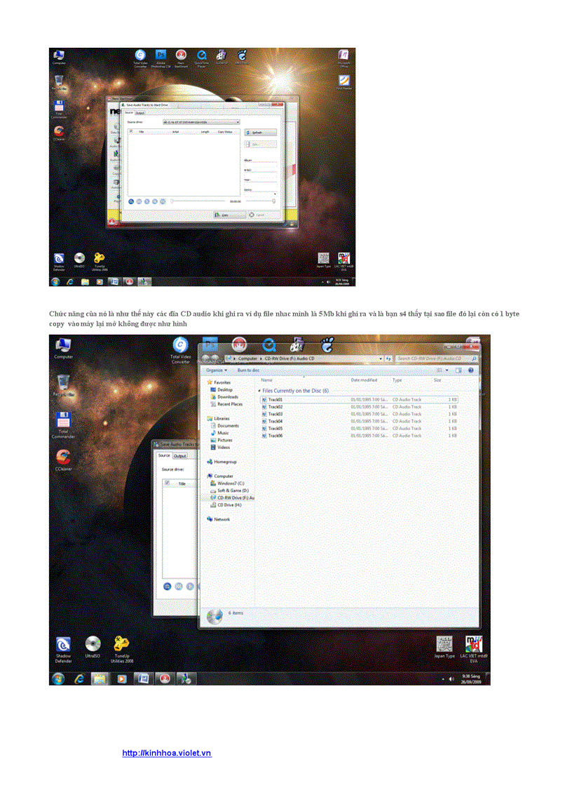 image for page Hướng dẫn Nero 9 ghi đĩa