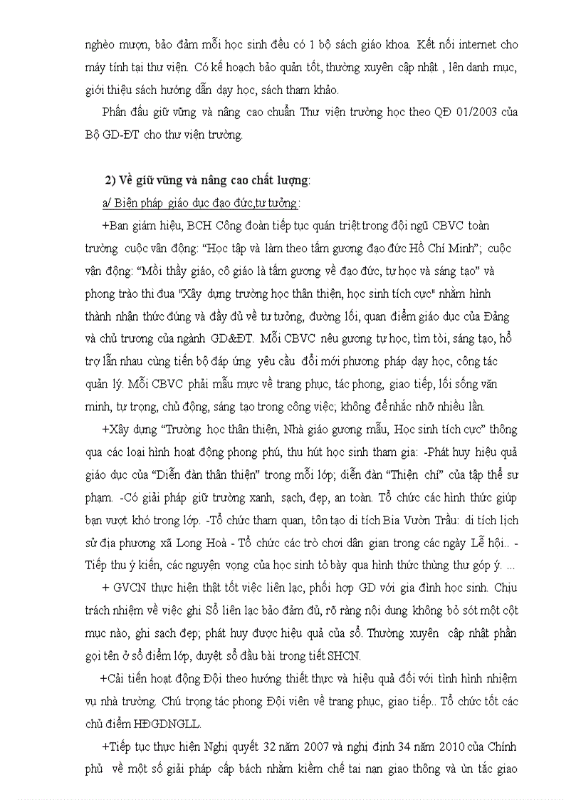 image for page Kế hoạch công tác năm học 2011 2012